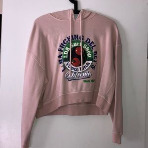Lana Del Rey Surf Shop Cropped Hoodie